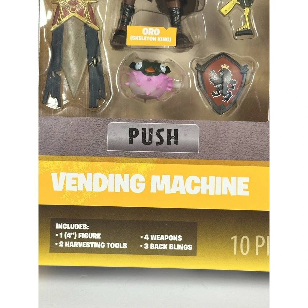 Fortnite Oro Skeleton King Vending Machine Figure 10 Piece Jazwares